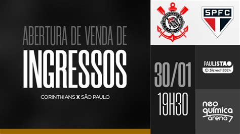 corinthians ingressos|ingresso são paulo x corinthians.